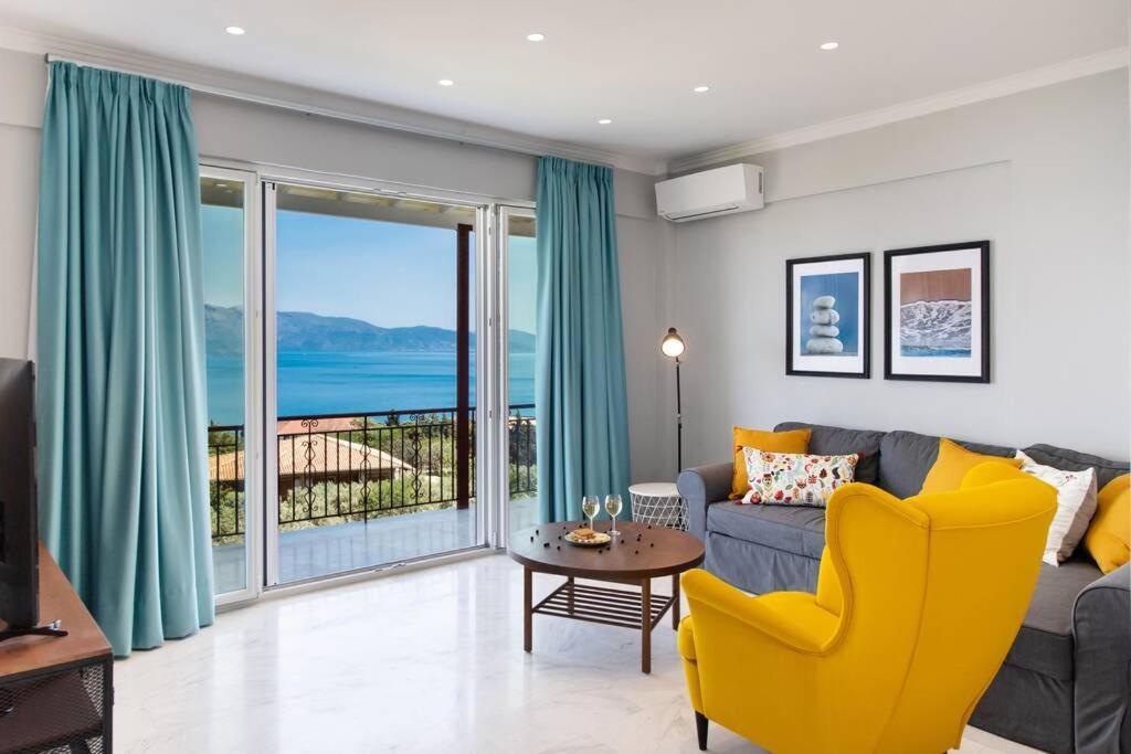 Apartamento 2Br House In Nikiana With Stunning Sea View Exterior foto